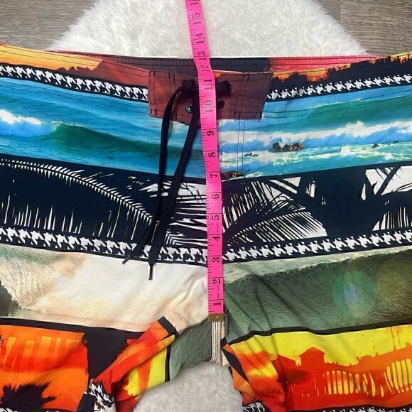 Hang Ten Mens Swim Trunks Size XL Board Shorts Lined Hawaiian Babymoon - Picture 11 of 13